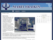 Tablet Screenshot of marit-fraikin.com